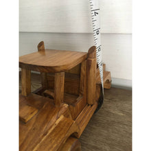 Load image into Gallery viewer, Vintage wood toy truck