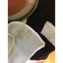 Load image into Gallery viewer, Vintage Prairie Dress Sz 10 Semi Sheer Elastic Waist Blue Chiffon Long Sleeve