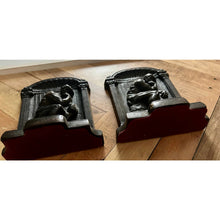 Load image into Gallery viewer, Pair of Solid Bronze Bookends of "The Thinker" by Auguste Rodin
