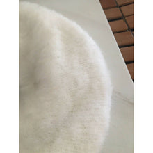 Load image into Gallery viewer, Vintage Beret White Felt With Pom Pom hat Ooh La La!