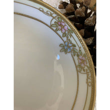 Load image into Gallery viewer, Antique hand painted Nipon footed floral bowl