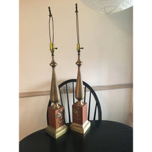 Load image into Gallery viewer, Vintage Mid Century table lamps
