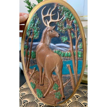Load image into Gallery viewer, Vintage Holland Mold ceramic wall art deer/buck