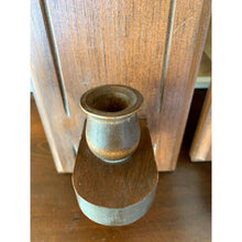 Load image into Gallery viewer, Vintage mid century modern wood tapered candle holder sconces