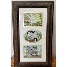 Load image into Gallery viewer, Walter Campbell Framed print three images Victorian scene
