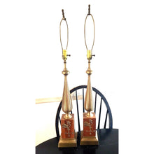 Load image into Gallery viewer, Vintage Mid Century table lamps