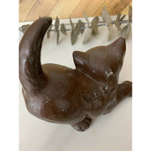Load image into Gallery viewer, Vintage ceramic kitten figurine MCM hand painted