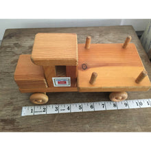 Load image into Gallery viewer, Wood toy truck