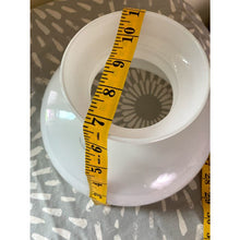 Load image into Gallery viewer, Vintage white milk glass lampshade 7&quot; tall replacement shade
