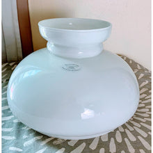 Load image into Gallery viewer, Vintage white milk glass lampshade 7&quot; tall replacement shade
