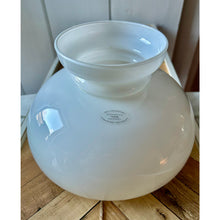 Load image into Gallery viewer, Vintage white milk glass lampshade 7&quot; tall replacement shade
