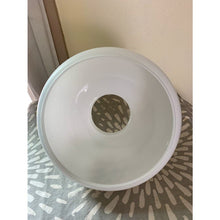 Load image into Gallery viewer, Vintage white milk glass lampshade 7&quot; tall replacement shade
