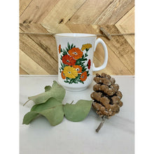 Load image into Gallery viewer, Vintage flower coffee mug Royal Crown mug Buckingham asters ceramic tea cup
