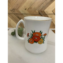 Load image into Gallery viewer, Vintage flower coffee mug Royal Crown mug Buckingham asters ceramic tea cup
