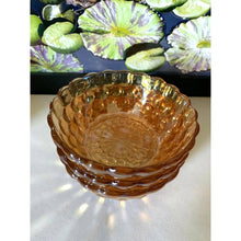 Load image into Gallery viewer, Vintage Anchor Hocking iridescent bubble glass lusterware bowls
