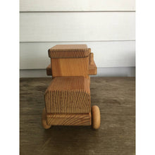 Load image into Gallery viewer, Wood toy truck
