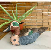 Load image into Gallery viewer, Vintage 1980s Sigma mallard decoy painted wood
