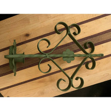 Load image into Gallery viewer, Vintage Home Interior Gothic Green Wrought Iron Candleholder Sconce
