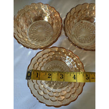 Load image into Gallery viewer, Vintage Anchor Hocking iridescent bubble glass lusterware bowls
