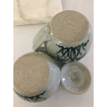 Load image into Gallery viewer, Vintage handmade ceramic sugar and creamer set
