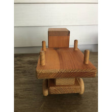 Load image into Gallery viewer, Wood toy truck
