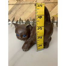 Load image into Gallery viewer, Vintage ceramic kitten figurine MCM hand painted
