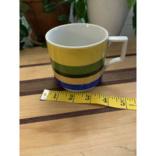 Load image into Gallery viewer, Serape Vintage Mug R.2793 Stripes As Is
